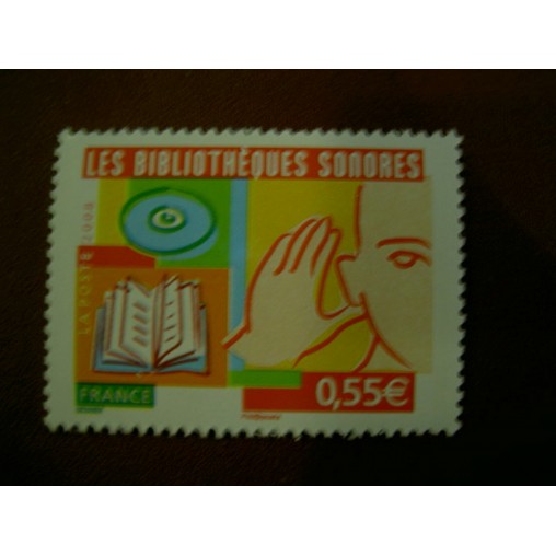 France 4160 ** Bibliotheque  en 2008