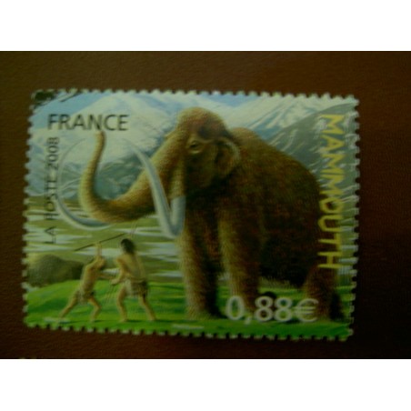 France 4178 ** Mammouth Prehistoire en 2008