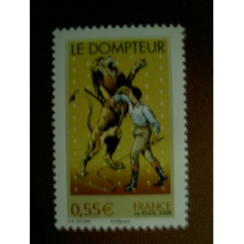 France 4219 ** Cirque Lion Dompteur en 2008