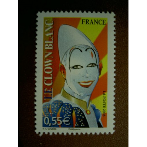 France 4220 ** Cirque Clown Blanc en 2008