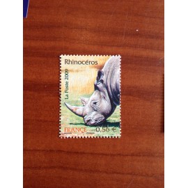 France 4373 ** Rhinocéros  en 2009