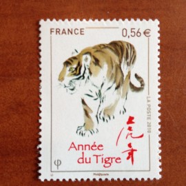 France 4433 ** Horoscope Chine Tigre  en 2010