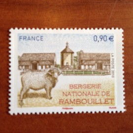 France 4444 ** Rambouillet mouton Merinos  en 2010