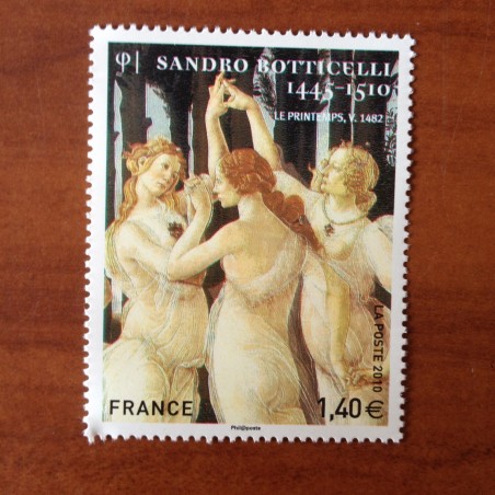 France 4519 ** Tableau Botticelli en 2010