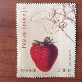 France 4535 ** Fete du timbre Fraise  en 2011