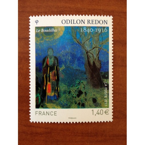 France 4542 ** Tableau Odilon Redon  en 2011