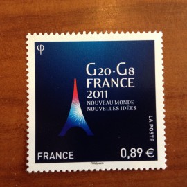 France 4575 ** G20 G8 Tour Eiffel  en 2011