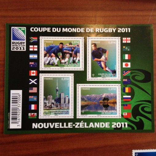 France F4576 ** Rugby 2011  en 2011
