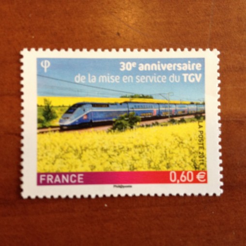 France 4592 ** TGV  en 2011
