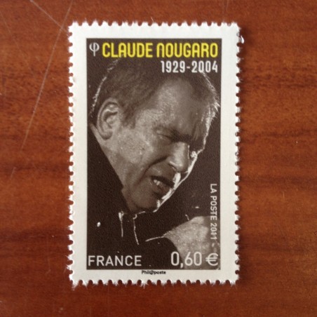 France 4608 ** Chanson française Claude Nougaro en 2011
