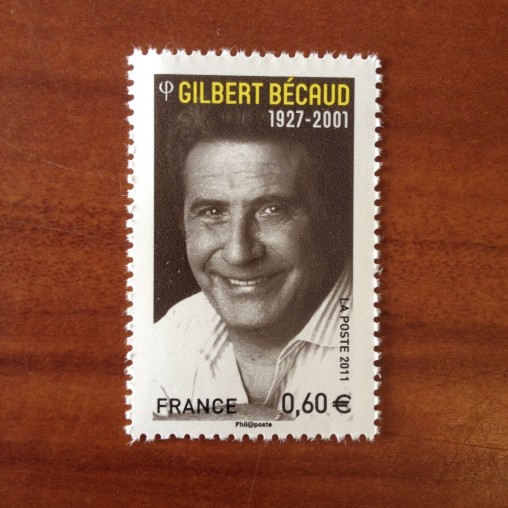 France 4610 ** Chanson française Gilbert Becaud en 2011