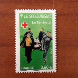 France 4621 ** Croix Rouge Benevolat  en 2011