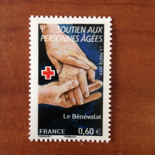 France 4622 ** Croix Rouge Benevolat  en 2011