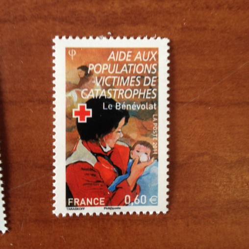 France 4625 ** Croix Rouge Benevolat  en 2011