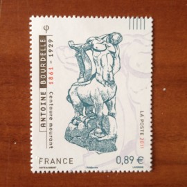 France 4626 ** Tableau Bourdelle Centaure  en 2011