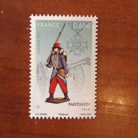 France 4670 ** Soldat de plomb Fantassin 1914 en 2012