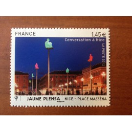 France 4683 ** Tableau Jaume Plensa Nice  en 2012