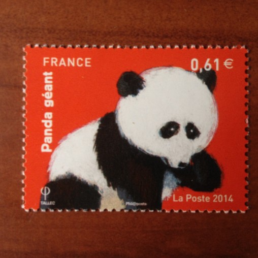 France 4843 ** Panda Geant  en 2014