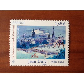France 4885 ** Tableau Jean Dufy Paris pont carroussel  en 2014