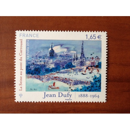 France 4885 ** Tableau Jean Dufy Paris pont carroussel  en 2014