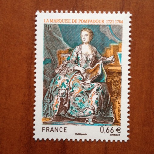 France 4887 ** Marquise de Pompadour Delatour  en 2014