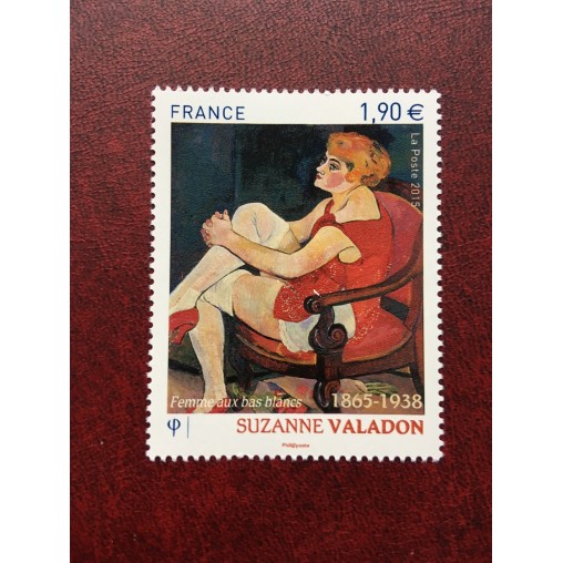 France 4977 ** Tableau Suzanne Valadon  Femme  en 2015