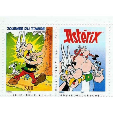 France 3225b ** Asterix vignette en 1999