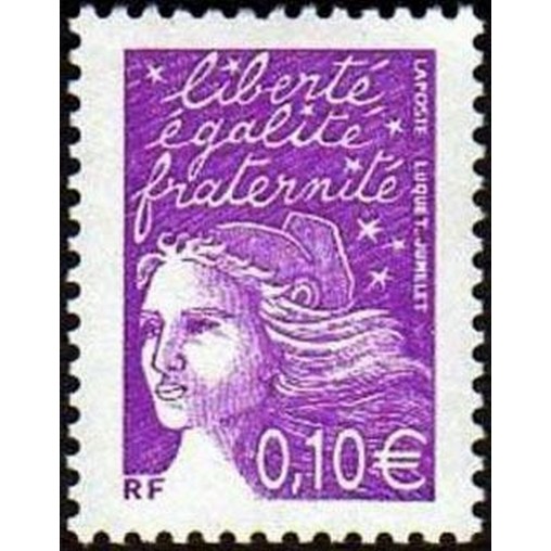 France 3446 ** 0,10  en 2002