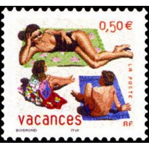 France 3577 ** Vacances  en 2003