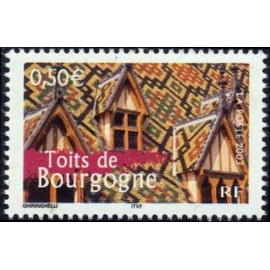 France 3597 ** Toits Bourgogne  en 2003