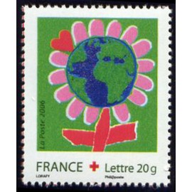 France 3991 ** Croix rouge  en 2006