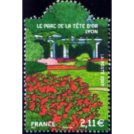 France 4047 ** Jardin  en 2007