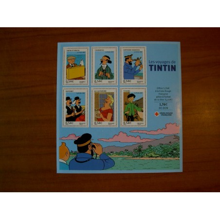 France 4051-4056 BF 109 ** Tintin  en 2007