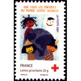 France 4125 ** Croix rouge  en 2007