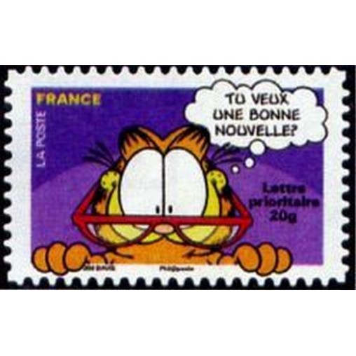 France 4272 ** Chat Garfield Jim Davis  en 2008