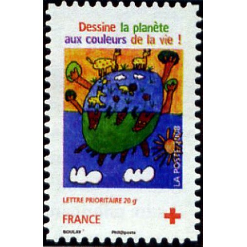 France 4307 ** Croix rouge  en 2008
