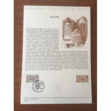 Document Officiel 1793 Salers  1974 num 18-74