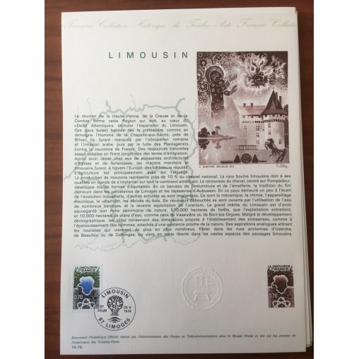 Document Officiel 1865 Limousin  1976 num 15-76