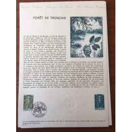 Document Officiel 1886 Foret de Tronçais  1976 num 19-76