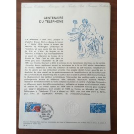 Document Officiel 1905 Telephone  1976 num 35-76