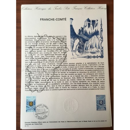 Document Officiel 1916 Franche Compté  1977 num 01-77