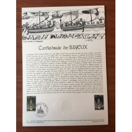 Document Officiel 1939 Bayeux cathedrale  1977 num 31-77