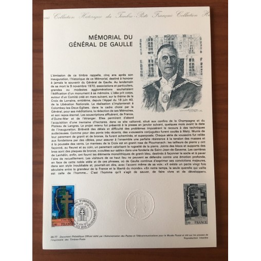 Document Officiel 1941 De Gaulle  1977 num 26-77