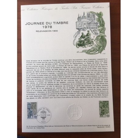 Document Officiel 2004 Journee du timbre  1978 num 18-78