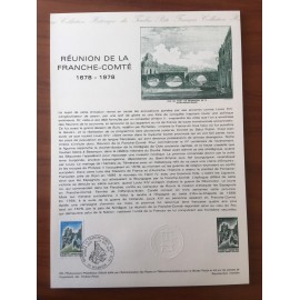Document Officiel 2015 Franche Comté  1978 num 36-78