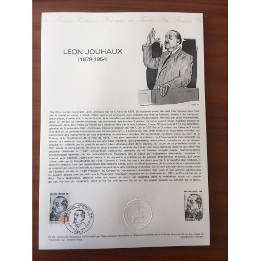 Document Officiel 2030 Leon Jouhaux  1979 num 14-79