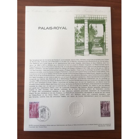 Document Officiel 2049 Palias Royal  1979 num 16-79