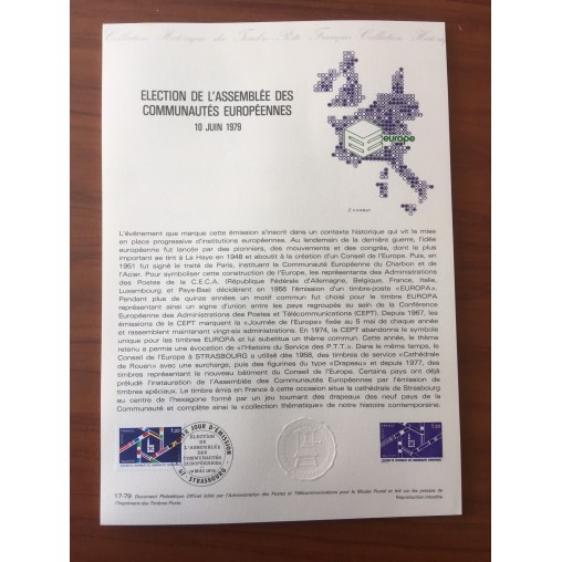 Document Officiel 2050 Europe  1979 num 17-79