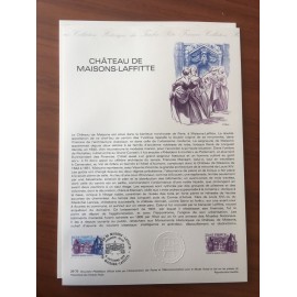 Document Officiel 2064 Château Maison Lafitte  1979 num 28-79