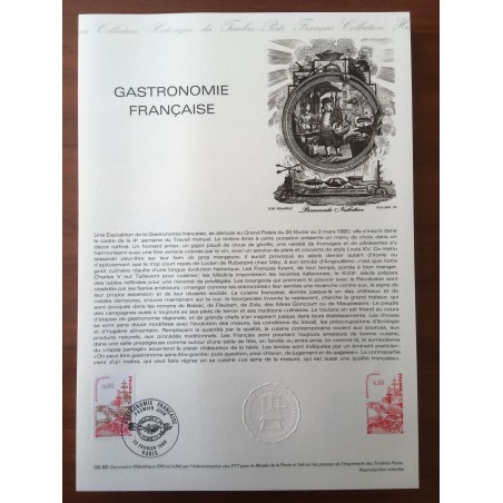 Document Officiel 2077 Gastronomie  1980 num 06-80